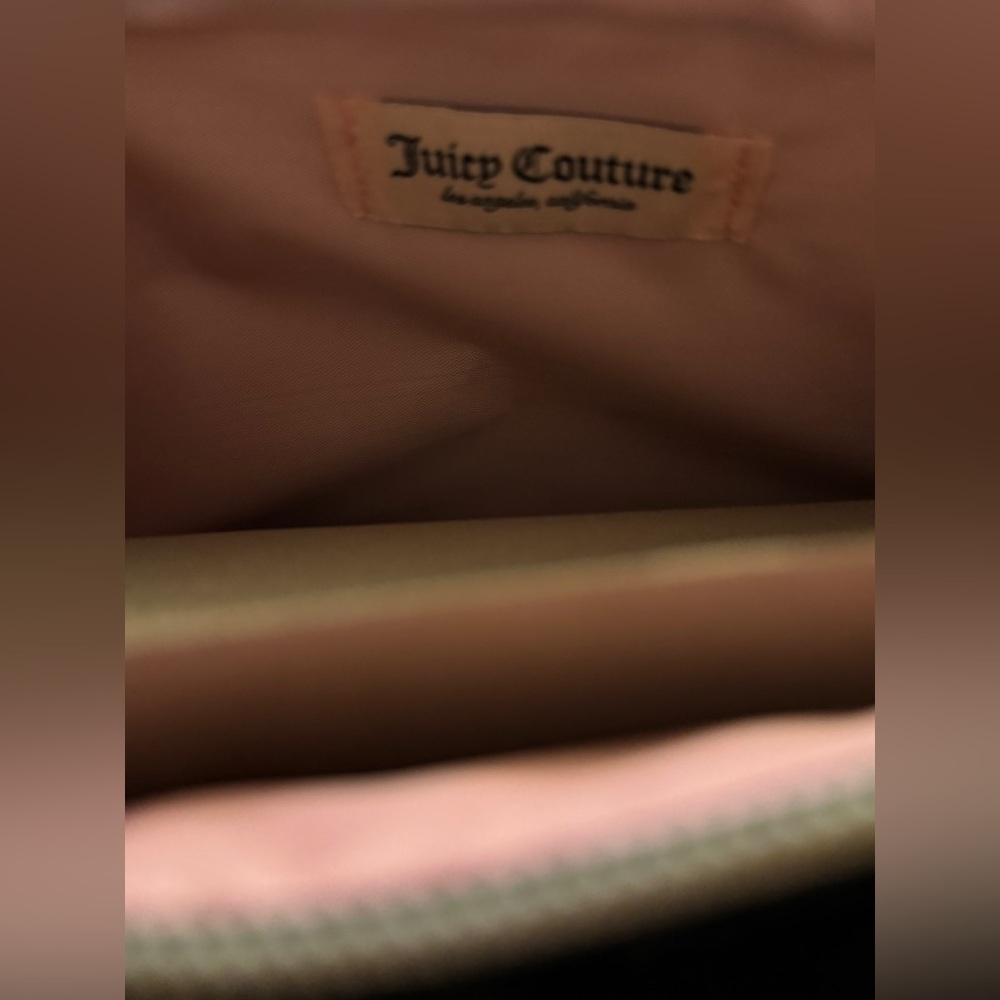 Juicy Couture Black Cosmetic Bag with Gold Accents - Picture 9 of 12